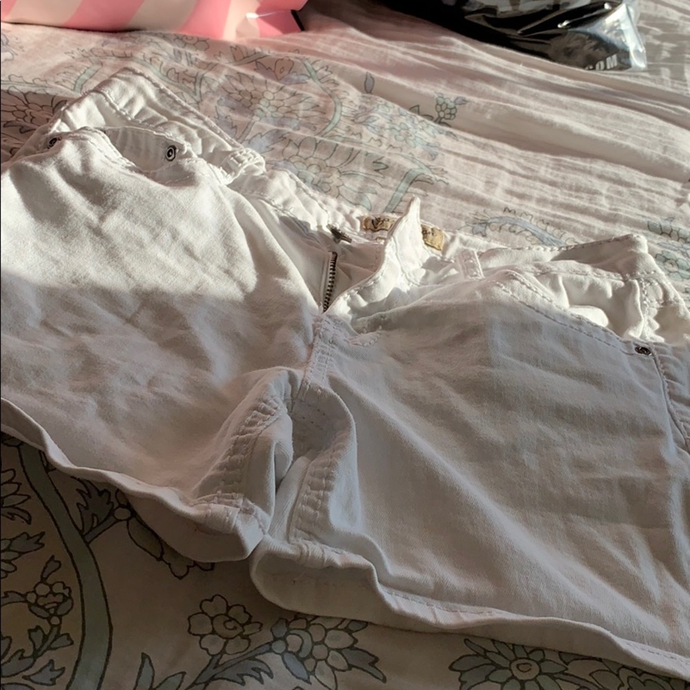 White shorts